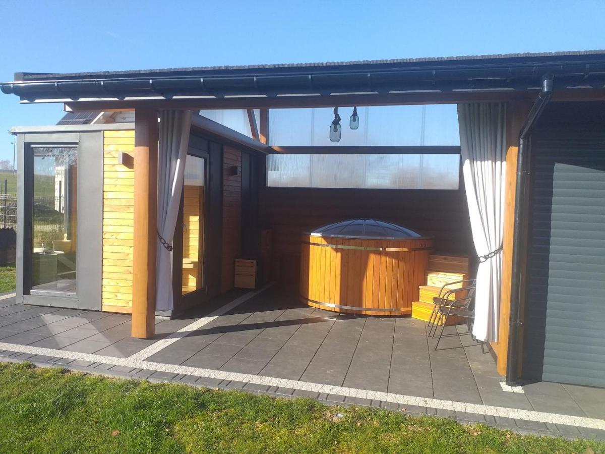 OstrowskoBialy Jelen Z Basenem I Jacuzzi住宿加早餐旅馆 外观 照片